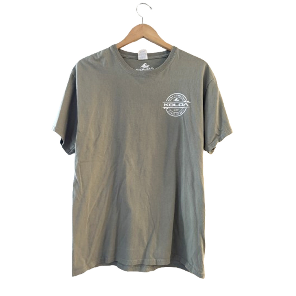 Koloa Men's Thruster Surfboard Logo Heavy‎ Cotton Tee